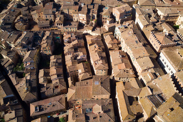 the city of Siena in Tuscany