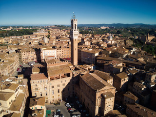 the city of Siena in Tuscany