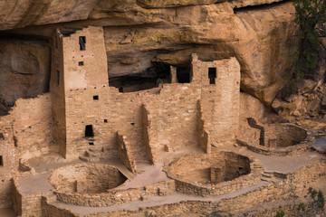 Mesa Verde National Park Pueblo Cliff Palace Colorado