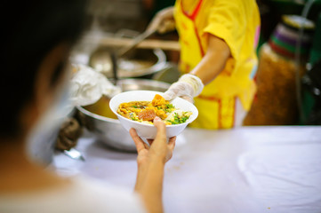 The hope of the poor is to eat food for survival in society : the concept of social inequality