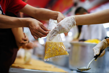 The hope of the poor is to eat food for survival in society : the concept of social inequality