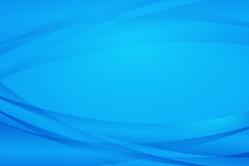 Abstract geometric curve shapes with blue tone and background.EPS10 Vector.