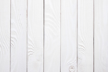Obraz premium Vintage white wood plank as texture and background