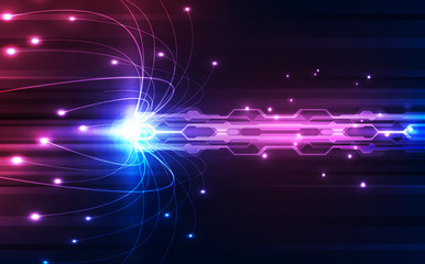Abstract speed technology concept. vector illustration background