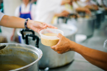 free food for poor and homeless people donates food to food less people : Food concept of hope
