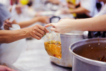 People outreach to donate food from volunteers : conceptual beggar