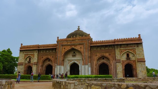 Purana Qila  Timelapse in Delhi, India