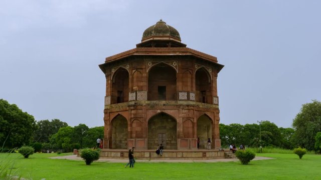Purana Quila Timelapse in Delhi, India