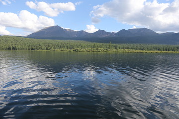 lake in mountains