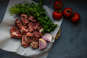 Organic food concept