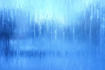 Naklejka na ściany i meble Blue Frost Background