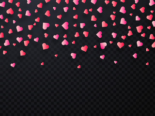 Colorful heartshapes, Love concept.