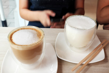 Hot coffee