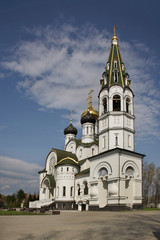 Church of Holy Blessed Prince Alexander Nevsky in Pavlovskaya sloboda. Russia
