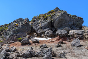 安達太良山の山頂