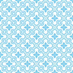 floral seamless ornamental pattern