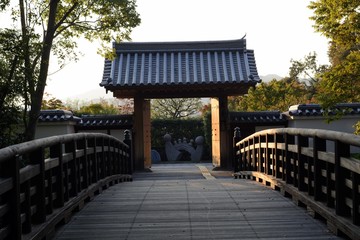 Fototapeta premium Entrance to asian park