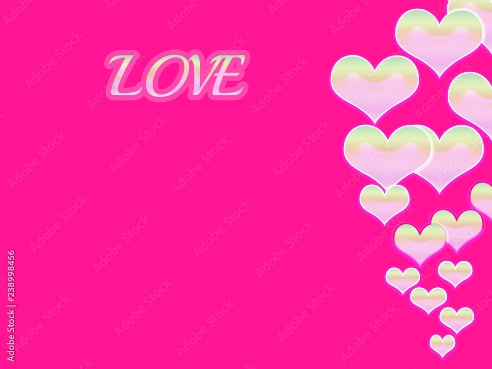Poster background color and pattern
