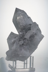 Bergkristall, Graphit Einschluss, Stufe, Bündnerland, Schweiz,  