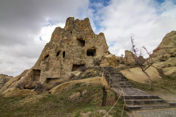 Fototapeta premium Panorami di Goreme e Uchisar, Cappadocia (Torchia)