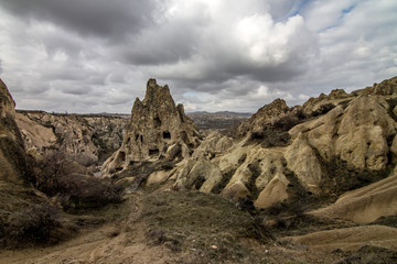 Panorami di Goreme e Uchisar, Cappadocia (Torchia)