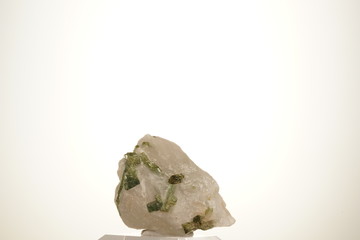 Turmalin, Grün, Stufe, Bruch, Brasilien, Edelstein, Mineral, 