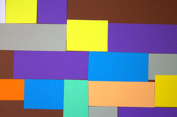 Paper colors. New style.Original design.Pastel shades. 