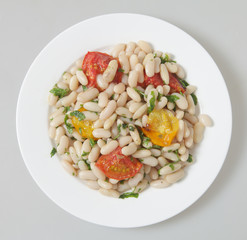 White bean salad from above
