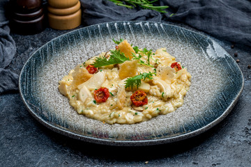 risotto with porcini mushrooms