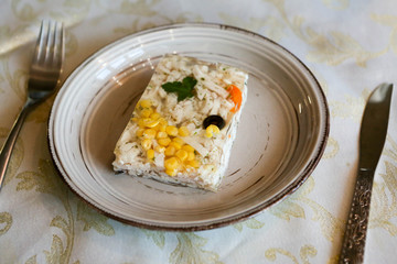 Jellied chicken