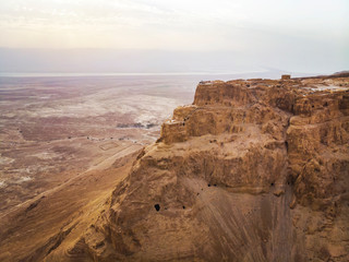 Masada fortress area Southern District of Israel Dead Sea area Southern District of Israel. Ancient...