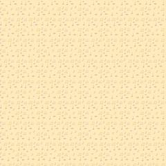 Watercolor musical notes. Seamless music pattern. Background