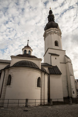 Obraz premium Kostel sv. Vaclava church in Ostrava city in Czech republic