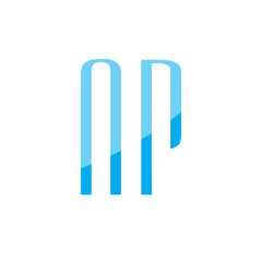 initial letter logo AP in various style