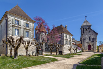 Fototapeta na wymiar Chateau des Senechaux in Bourdeilles, France
