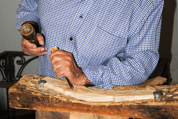 Trabajar artistícamente la madera 