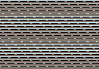 aluminium metal grid