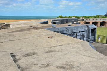 View from an American Civil War Fortress.