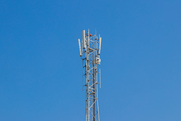 Silver color latest mobile tower