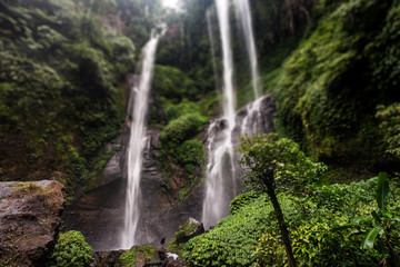 Fototapeta na wymiar Bali Waterfalls