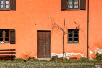Campagna piemontese in primavera