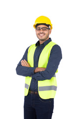Fototapeta premium crossed arms engineer