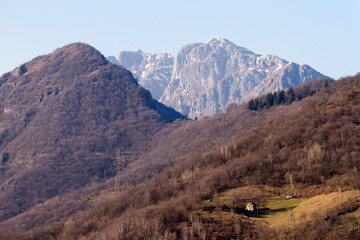 Fototapeta premium Panorama della Lombardia
