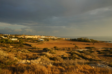 Obraz premium sunset in Cyprus