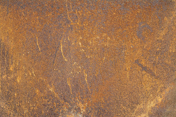 Rusty and Scratched Metal Sheet