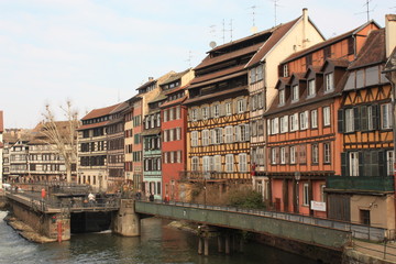 Vieille Ville Strasbourg Alsace France - Strasburg Old Town