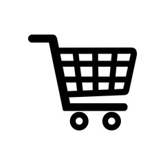 Shopping cart, add icon symbol