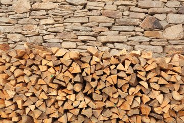 firewood for the fireplace