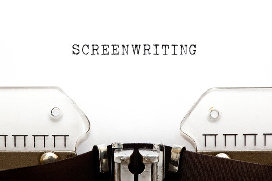 Screenwriting Vintage Typewriter Concept