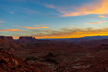 Fototapeta premium sun going down 